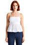 Crop Blouse Thin Strap Dacron Woven Summer Stylish Appearance Long-Lasting Zarifane Design - 3