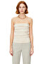 Strapless Fitted Knitwear Blouse Summer Comfortable Daily Use High Quality Material - 3