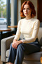 Women's Fitted Viscose Ribbed Blouse Mock Neck Standard Sleeve Long Sleeve Casual Daily Wear Product Quality - 2