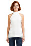 Stylish Fitted Woven Blouse Halter Neck Sleeveless Summer High Quality Quality Craftsmanship - 3