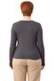 Viscose Crew Neck Stretchy Knitted Long Sleeve Women Blouse Quality Stylish Comfortable Modern Elegant Casual - 4