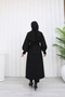 معطف طويل بحزام - 7