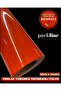 Kitchen Countertop Cabinet Furniture and Veneer Foil Glossy Orange 52Cmx3M - 2