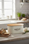 Bamboo Covered Bread Bowl - Self-Patterned