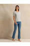 Women Grey Short Sleeve T-Shirt - 2