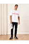 Men White Printed T-Shirt - 2