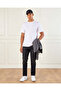 Men White Basic Solid T-Shirt - 2