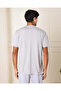 Men Grey Basic T-Shirt - 3