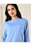 Women Blue Basic T-Shirt - 4