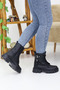 Women's Lace-Up Zippered Buckle Thick Sole Boots Winter Waterproof 504 - 4