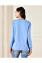 Women Blue Basic T-Shirt - 3