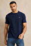 Men Navy Printed T-Shirt