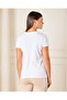 Women Whtie Good Vibes Printed T-Shirt - 3