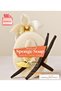 Vanilla Scented Natural Sponge Soap 125 Gr, Skin Renewing, Purifying, Exfoliating Effect