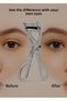 Stainless Eyelash Curling Tool / Eyelash Curler with 1 Spare Rubber with Gift - 2
