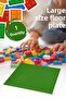 Large Size Building Blocks Floor Plate – 25.5X25.5 cm - 1 Piece - Green