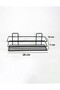 Rectangular Bathroom Organizer - Black - 4
