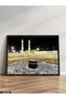 Kabe One Piece Black Wooden Framed Painting - 2