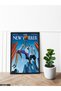 The New Yorker Poster Basketball One Piece Black Wooden Framed Painting - 2