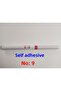 Deco Linn Self-Adhesive Frosted Glass Film / Width: 45 cm X 2 m Length - 3