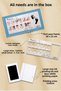 Baby First Year Photo Memory Frame (38X23Cm), Monthly Concept Pictures and Boy Newborn Gift - 3