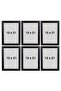 15X21 6 Picture Photo Frames with Legs