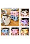 Bus Design Water Bottle with Straw 500 ml