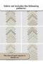 100% Cotton Satin Patchwork Fabric Set – 35 Pieces 20×20 Cm, Colored Pieces - 6