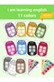 Preschool Cut and Paste Activity Set, 15 Professions + 11 Colors, A5 Size, Fine Motor Skills Developer - 7