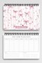 Pink Bouquet and Floral Themed A5 Spiral Bound To-Do List Weekly Planner - 2