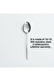 Crystal 6 Pieces Stainless Steel Dinner Spoons
