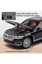 Bmw 760 Car Bmw 7 Series Car 1:24 Diecast Metal Model Car Collectible Car with Sound Light - 4