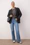 Mavi Yüksek Bel Comfort/Esnek Wide Leg/Geniş Paça Jeans TWOAW26JE00252