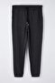 Dark Anthracite Regular/Normal Cut Pocket Top Label Detail Rubber Leg Track Suit Tmnaw26Ea00012