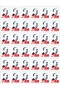Ataturk 29 October Sticker Set 2,5X3,5Cm Republic Day Celebration Lapel Badge Nstı0071