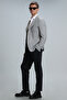 Gabriel Sports Men's Blazer Jacket Slim Fit Gray - 5