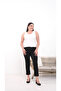 Women's Liva Plus Size Lycra Body-Slimming Tight-Legged 4-Season Pants - 6