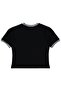 Girl's T-Shirt 10-13 Years Black - 3
