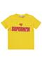 Superman Printed T-Shirt for Ages 6-9 - Yellow - 2