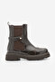 Women's Double-Sided Elastic Serrated Sole Chelsea Casual Boots Sarfen - 3