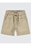 Waist Elasticated Filotolu 6-18 Months Shorts - Beige