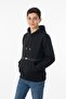 Hooded Boys' Sweatshirt with Kangaroo Pocket Detail - 4