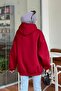 Hooded casual sweatshirt navy blue - 4