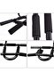 Steel Pipe Push-Up Bars Set with Comfort Sponge Grips Black 56x7x21.5cm - 5