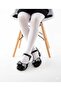 Girl's Heeled Evening Dress Shoes with Bow - 3