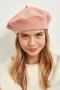 Salmon Wool Painter Women's Beret - 2