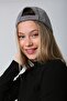 Gray Nubuck Suede Unisex Cap Hat - 4