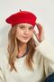 Red Woolen Painter Women's Beret - 2