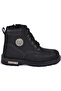0528 Men's Black Daily Winter Water and Cold Resistant Zippered Boots with Wool Inside - 2