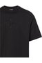 Men's Embroidery Logo T-Shirt - Black - 2